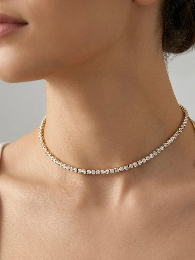 Collana tennis Ultra regolabile