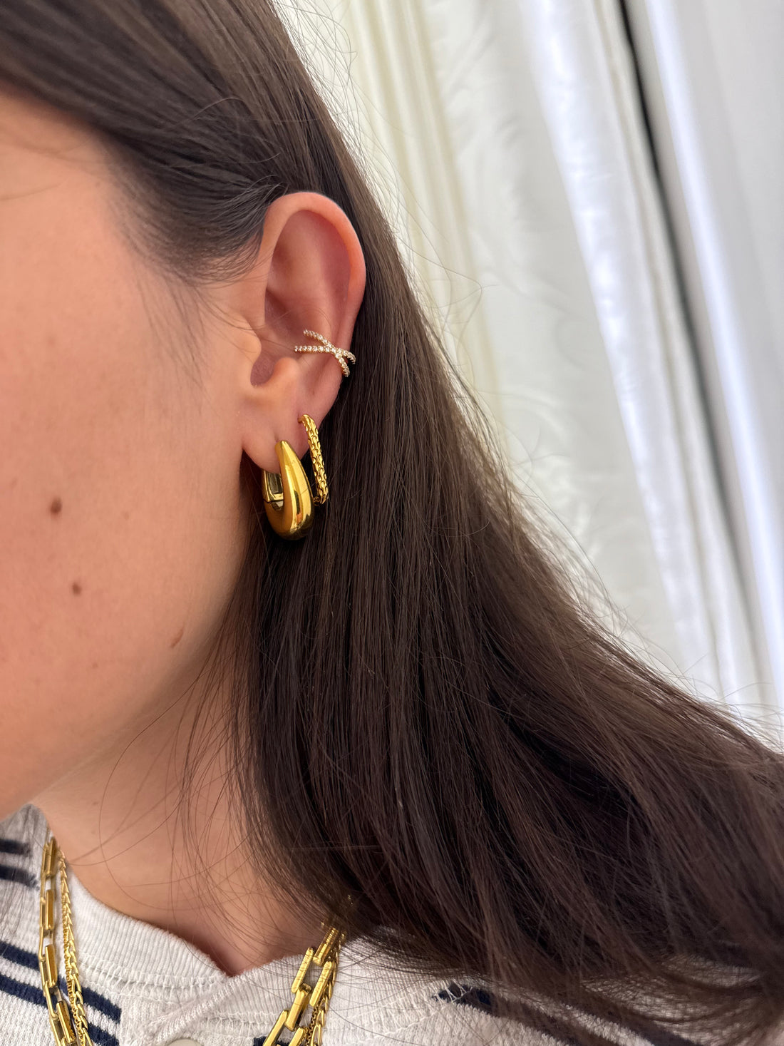 Ear Cuff preziosa - Bilè