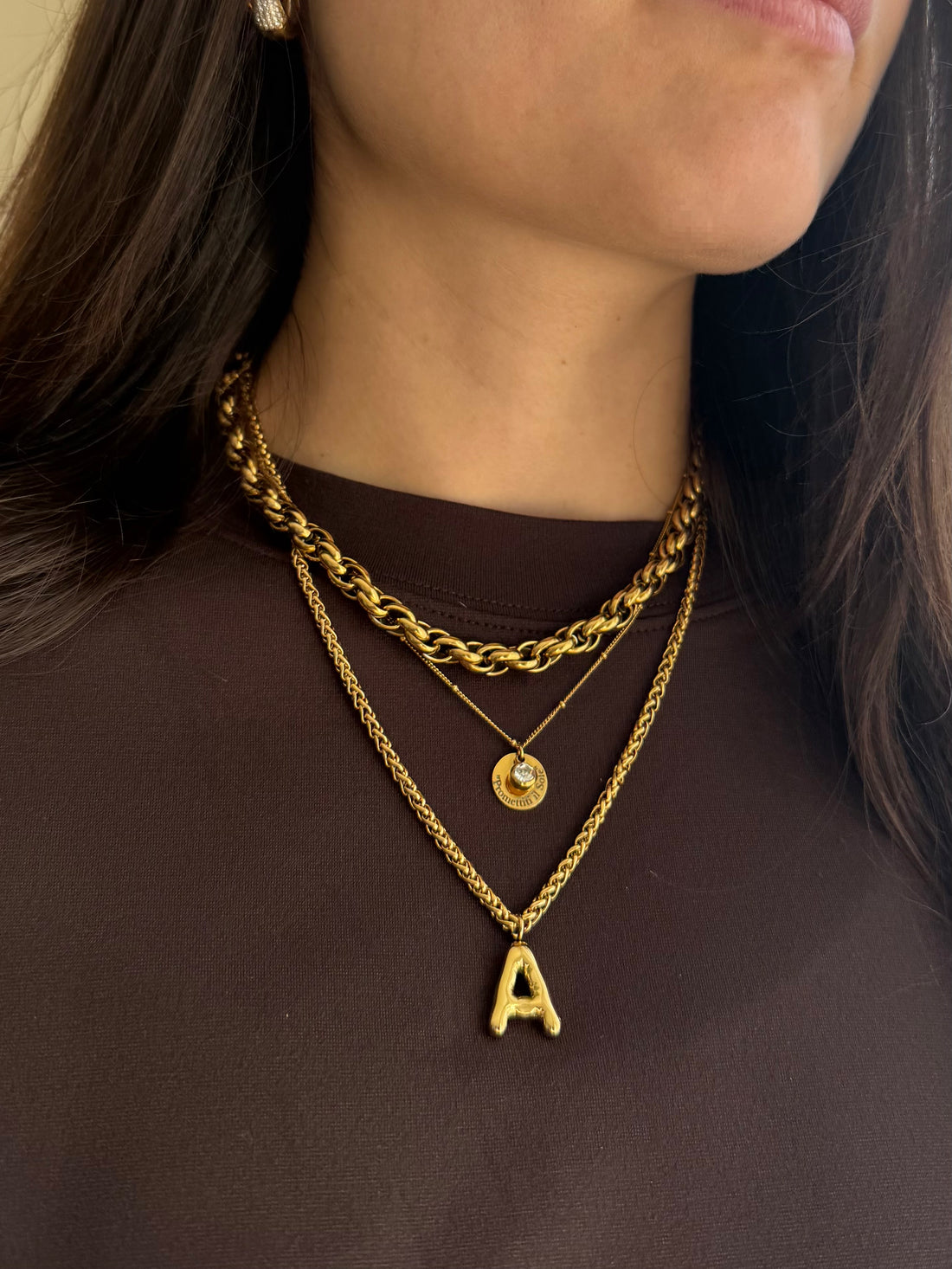 Collana La mia Anima (lettera personalizzabile) - Bilè