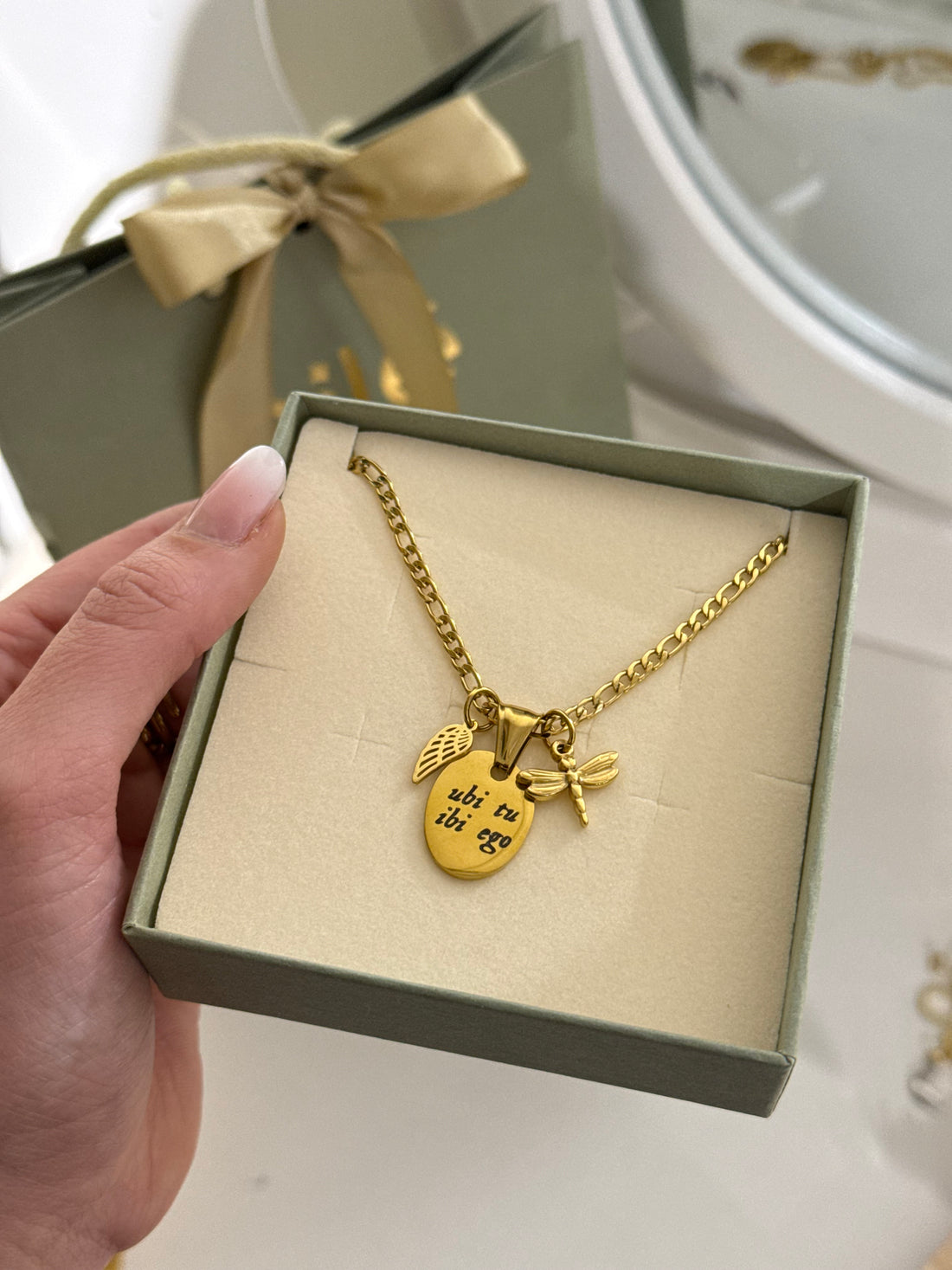 Ciondolo Angelo Ovunque Sarai - Bilè