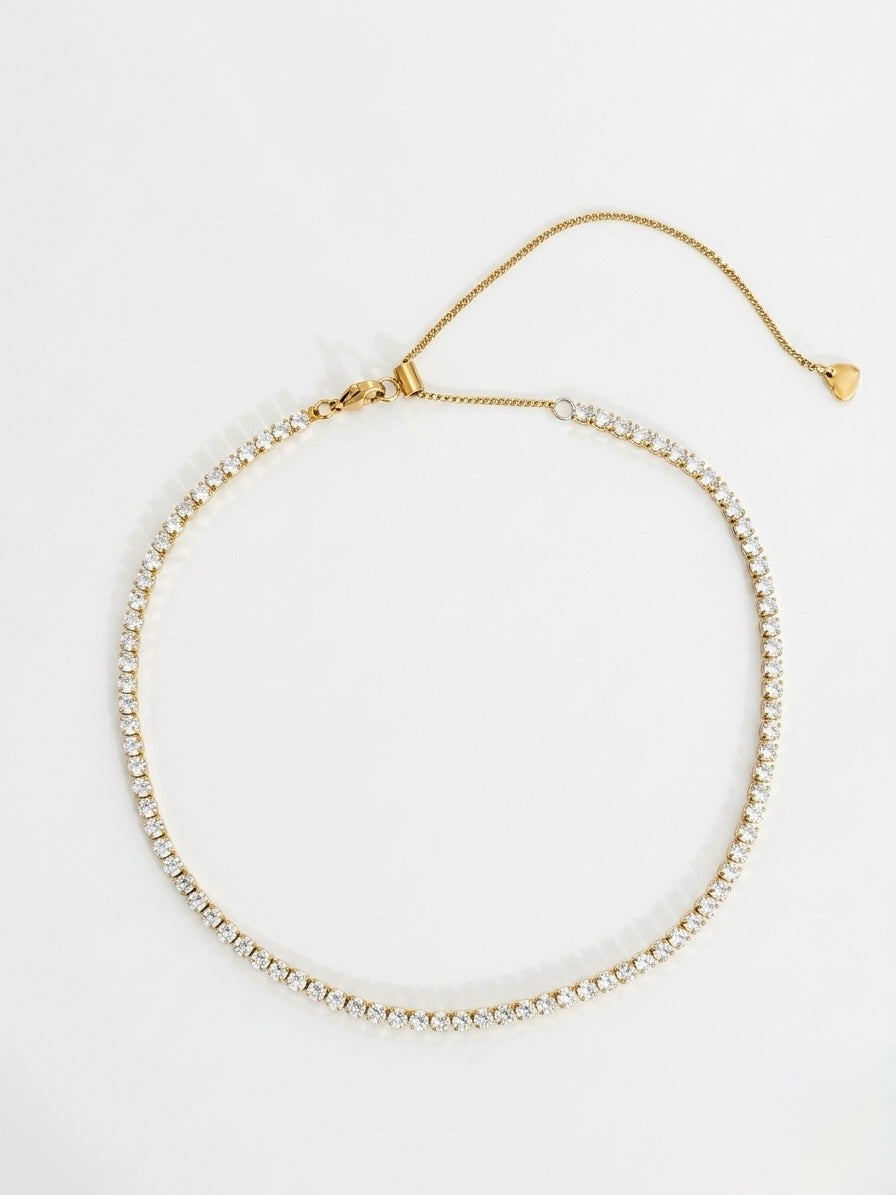 Collana tennis Ultra regolabile