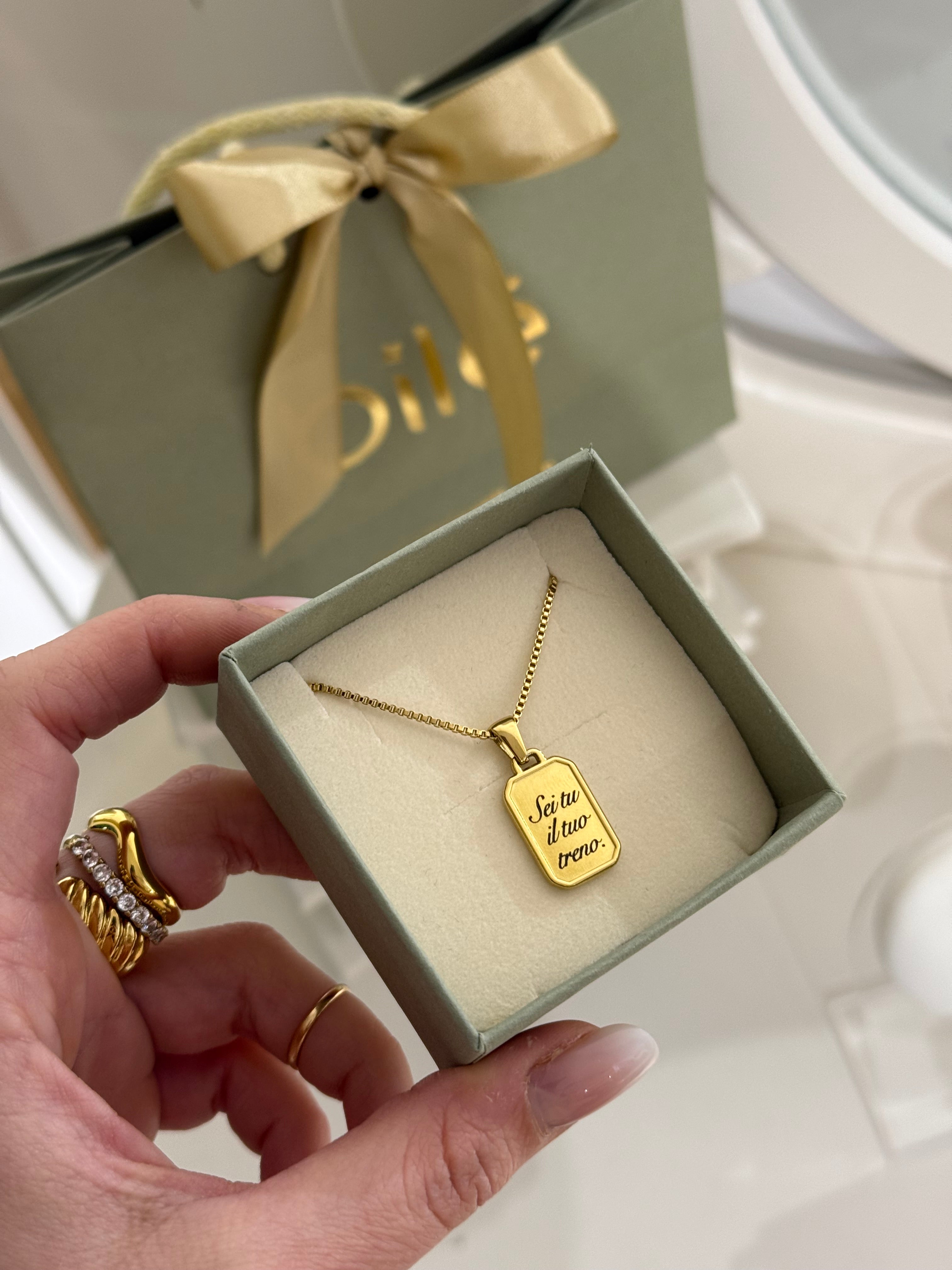 Ciondolo Sei tu il tu treno - Bilè