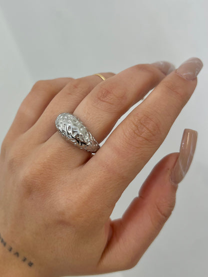 Anello Bomb Martellato
