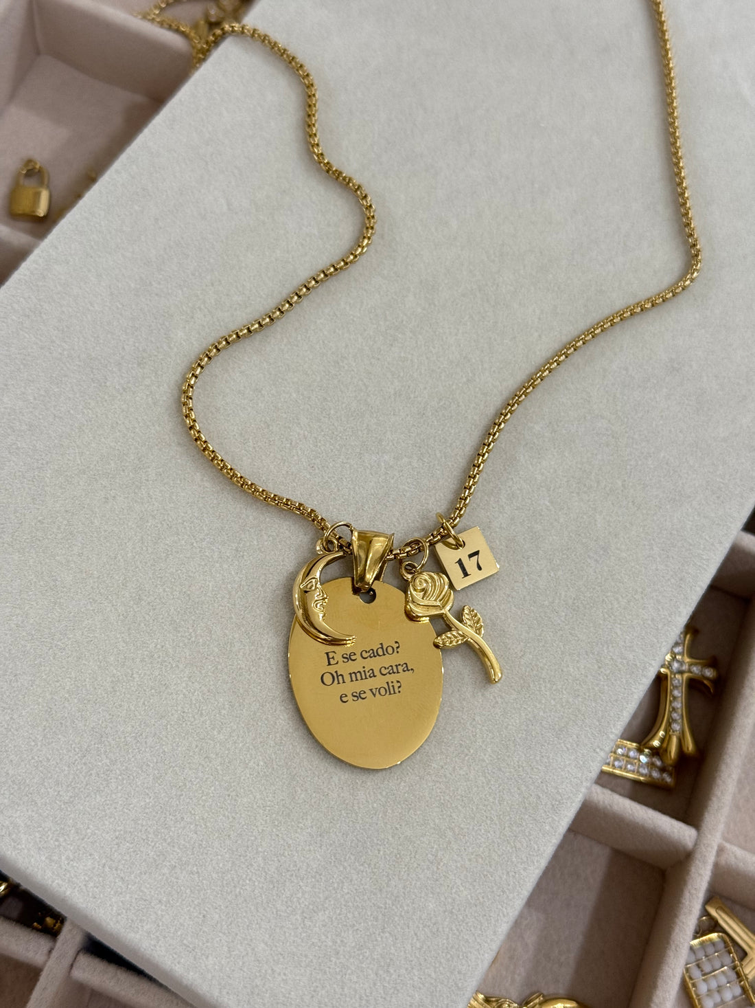 Ciondolo Vintage personalizzabile (leggi la descrizione) - Bilè