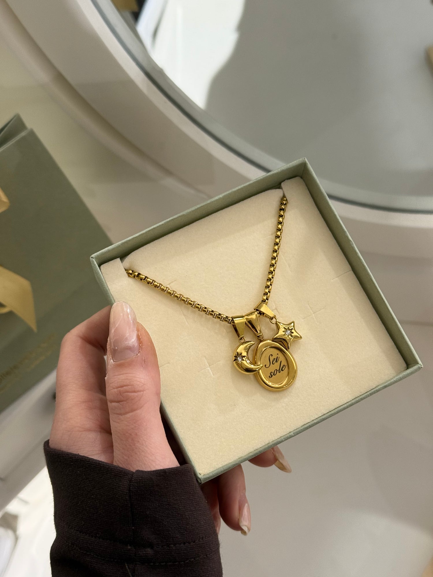 Ciondolo segui la tua luce - Bilè