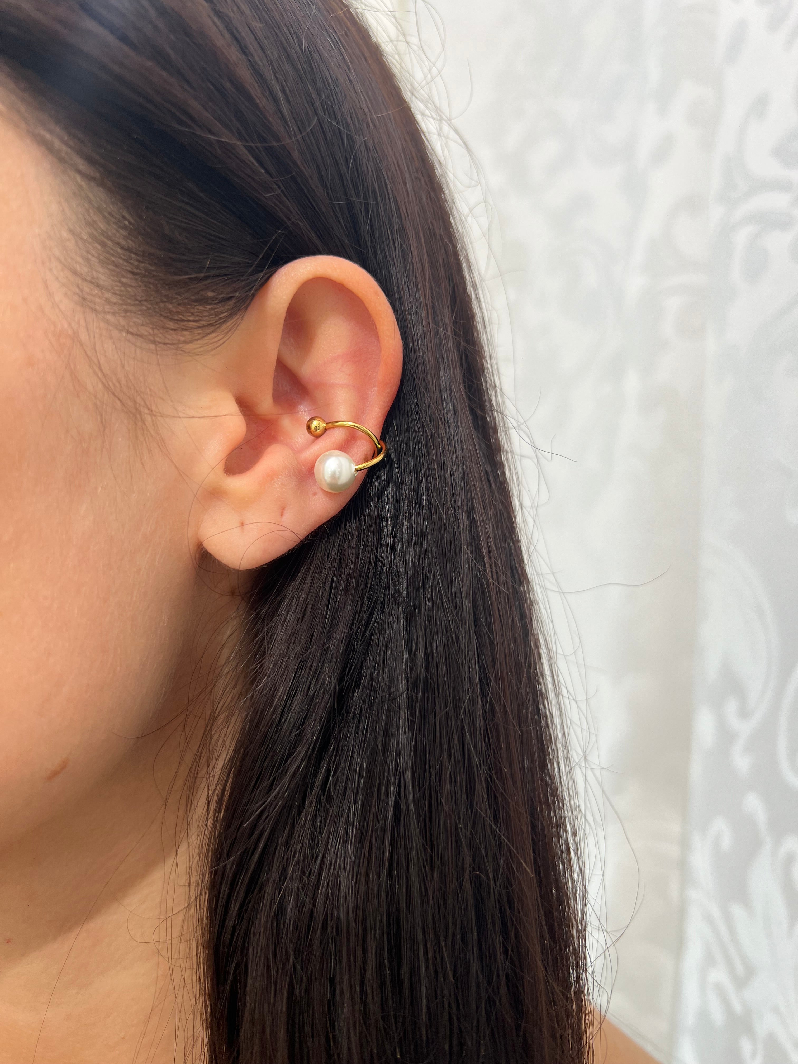 EarCuff maddy - Bilè