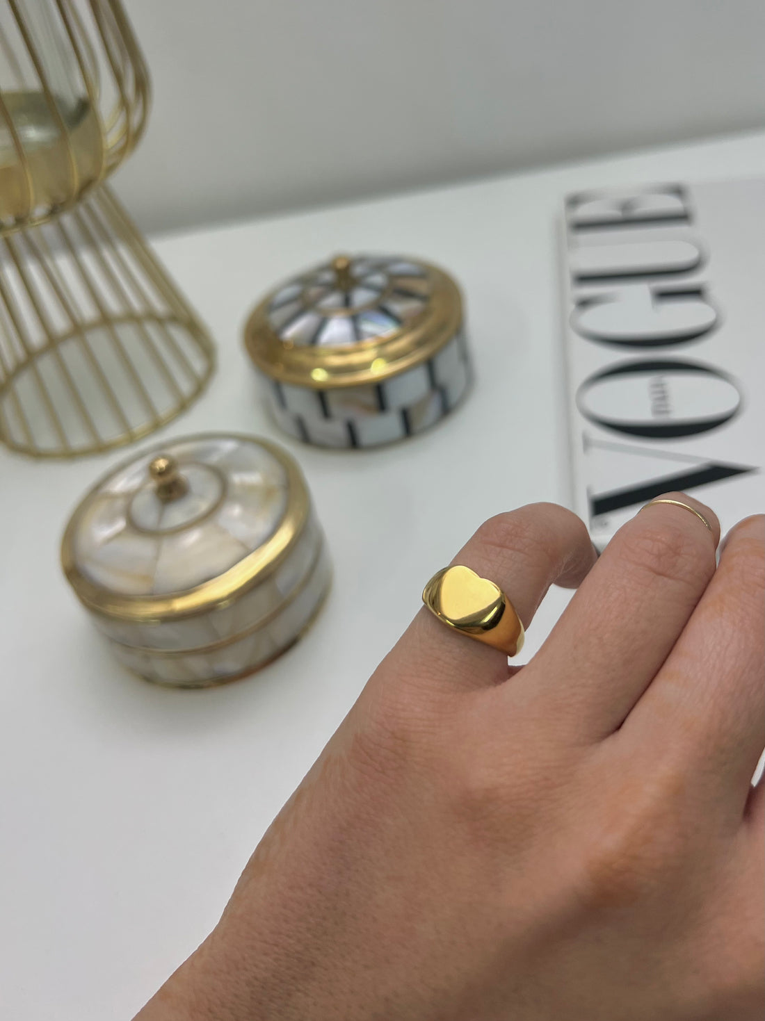 Anello heart mignolo - Bilè