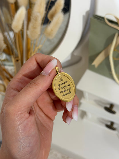 Ciondolo Scritto nell’anima Personalizzabile