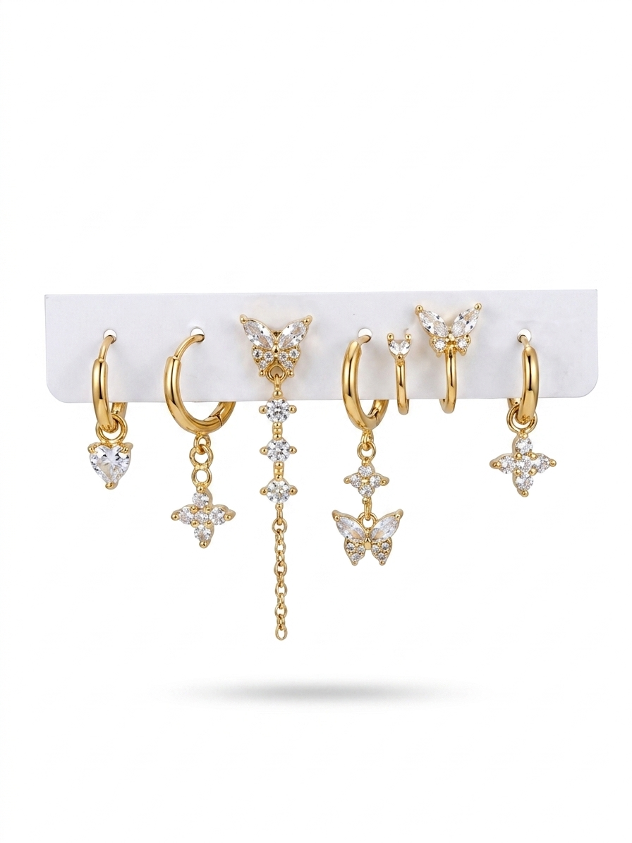 Set Orecchini Farfalla