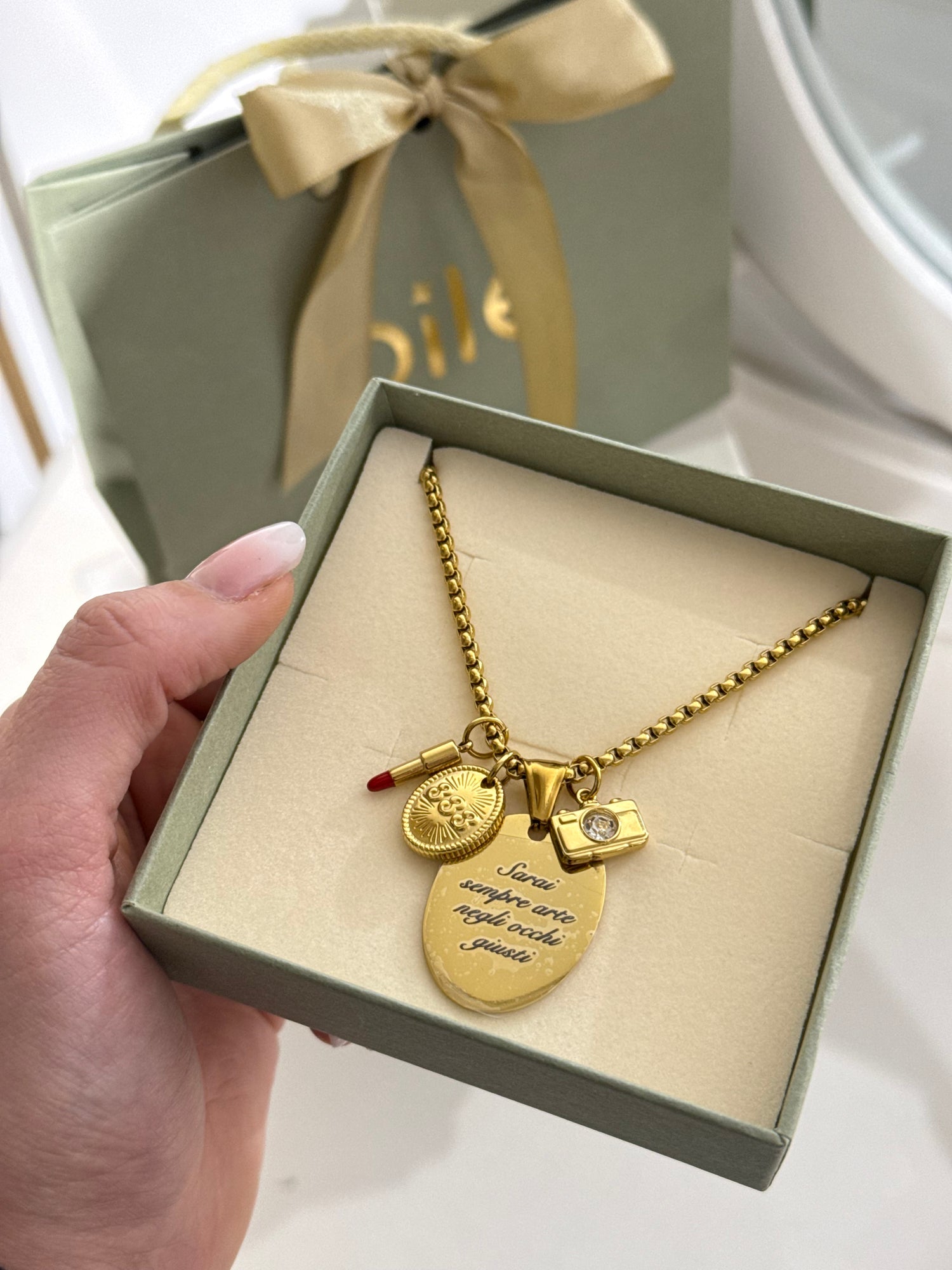 Ciondolo Custode di Ricordi - Bilè