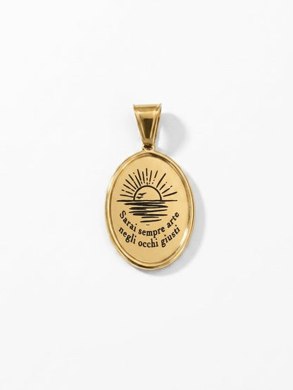 Ciondolo sarai sempre arte negli occhi giusti