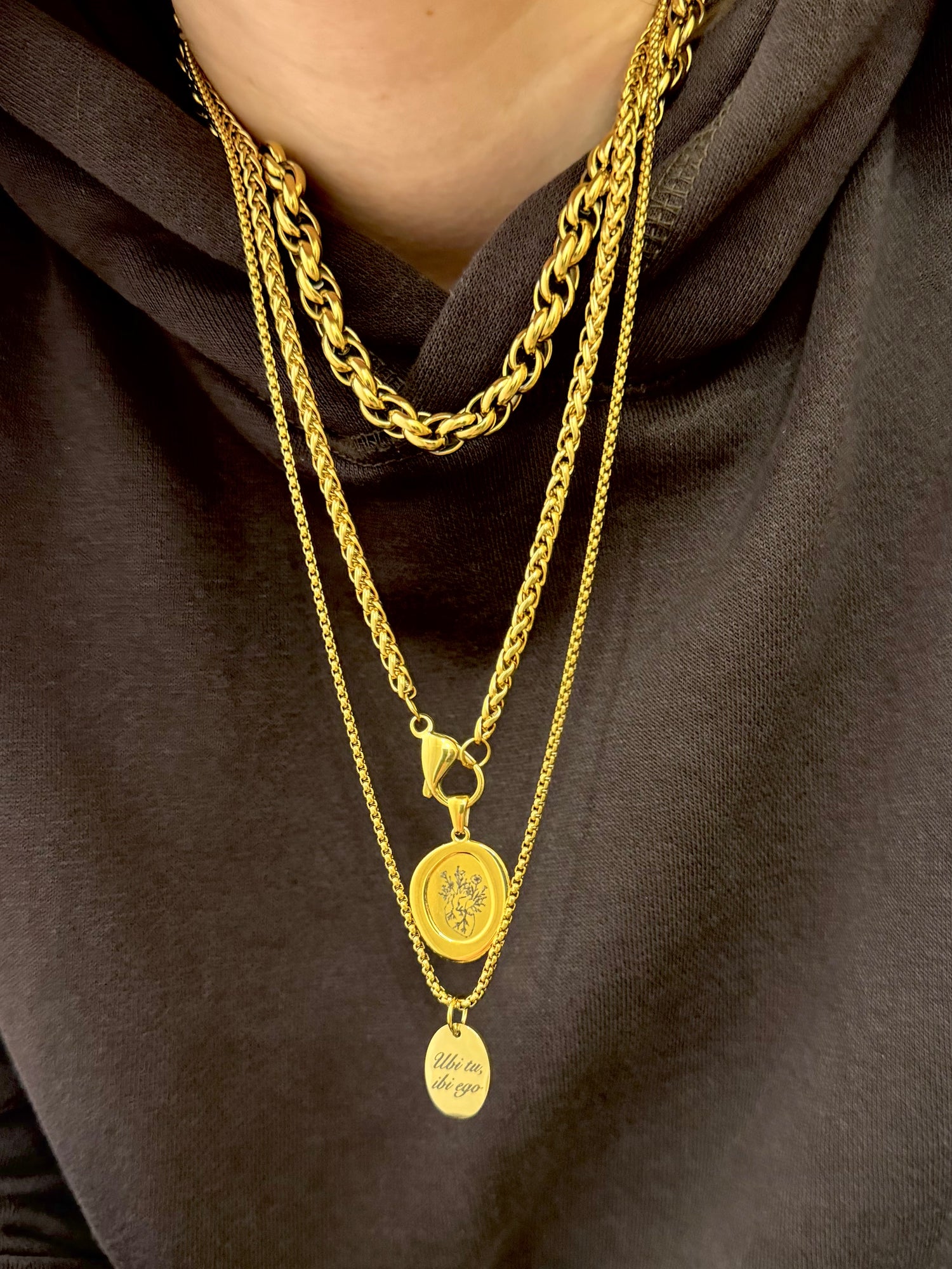 Ubi tu, ibi ego – Ciondolo Unisex