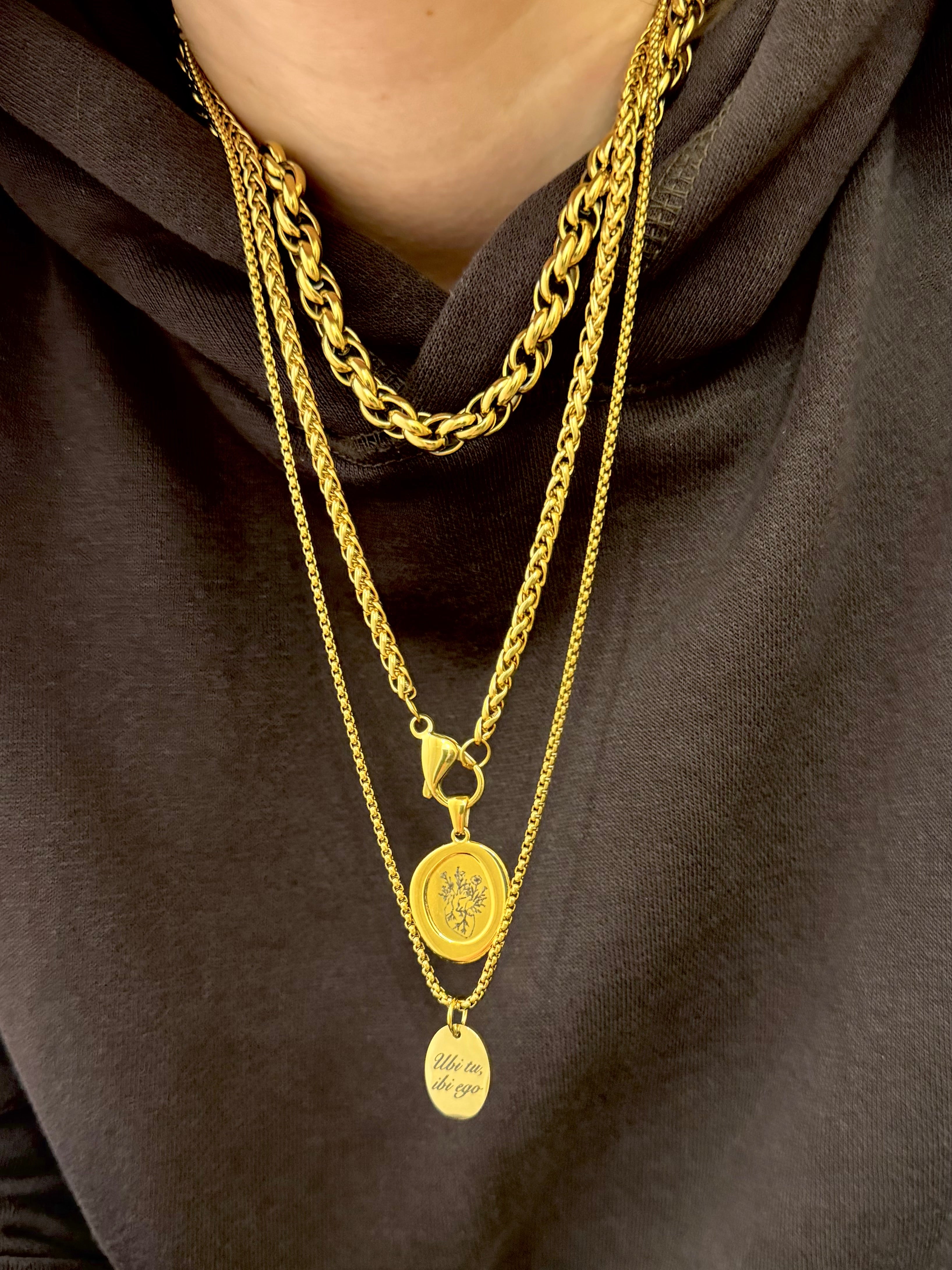 Ubi tu, ibi ego – Ciondolo Unisex