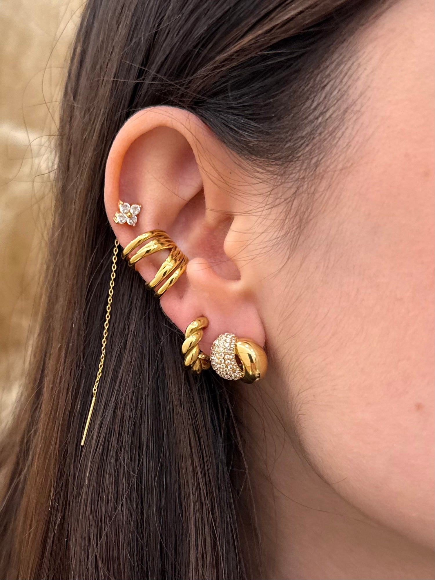 Ear Cuff Infinity 2.0 - Bilè