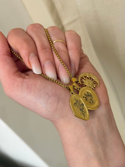 Ciondolo può nascere un fiore ￼