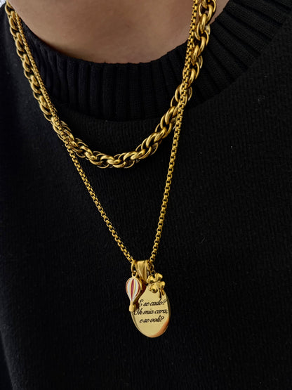 Base Collana Stone Lunga Personalizzabile - Bilè