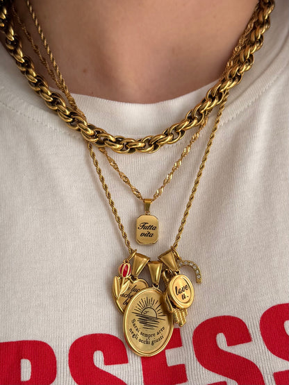 Ciondolo sarai sempre arte negli occhi giusti