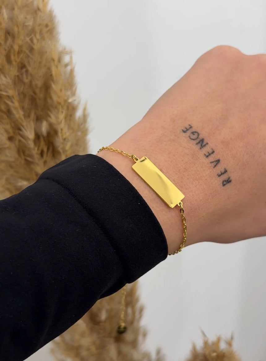 Bracciale Targhetta Personalizzato