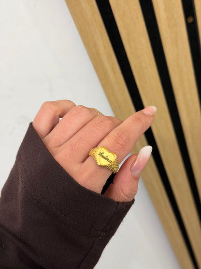 Anello Sigillo Personalizzabile