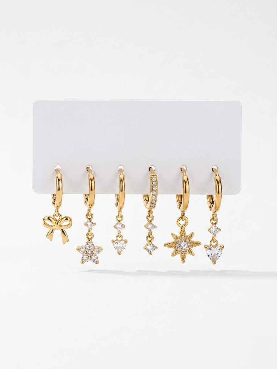 Set Orecchini sole