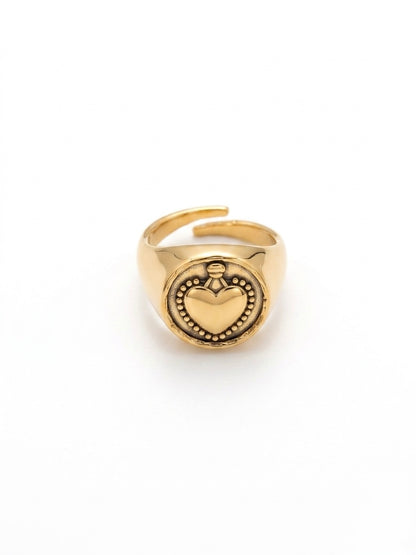 Anello Sacro Cuore da mignolo