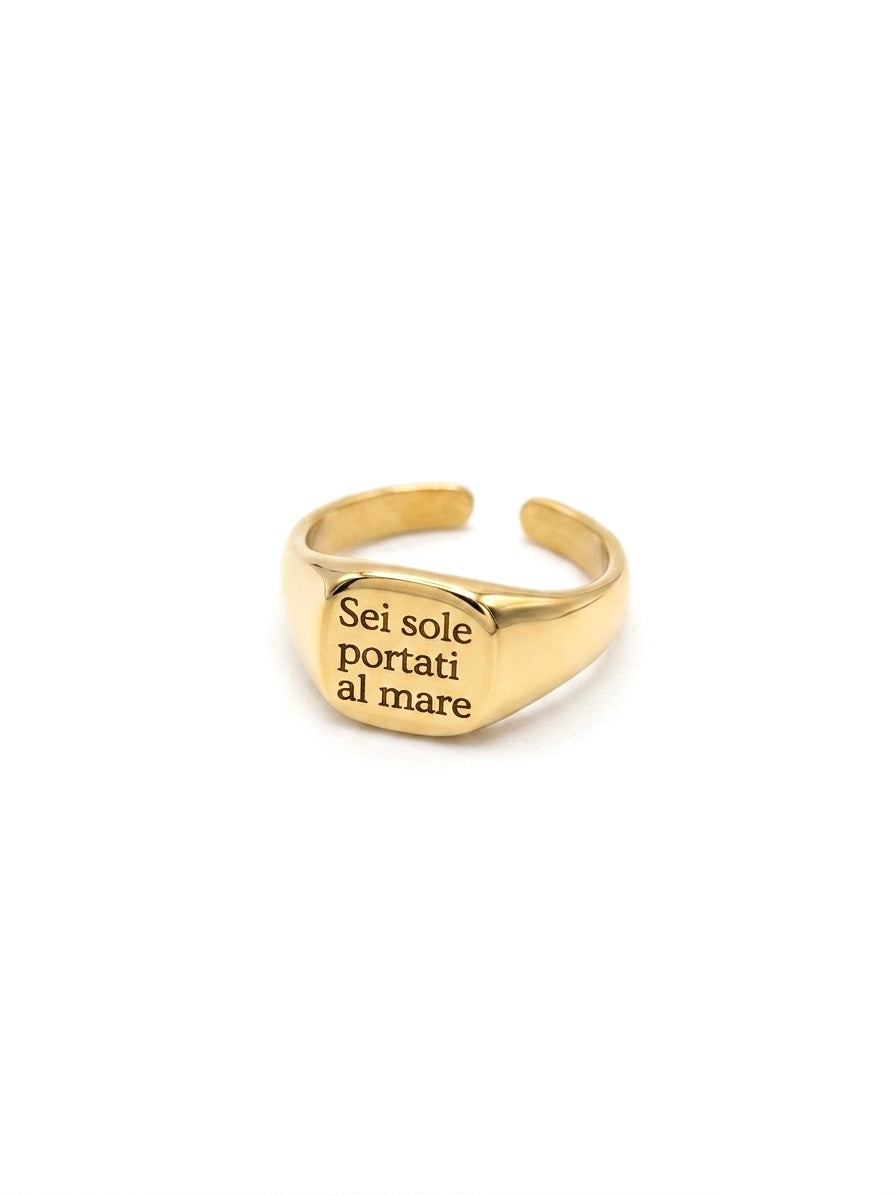 Anello Dedicati Un messaggio personalizzabile