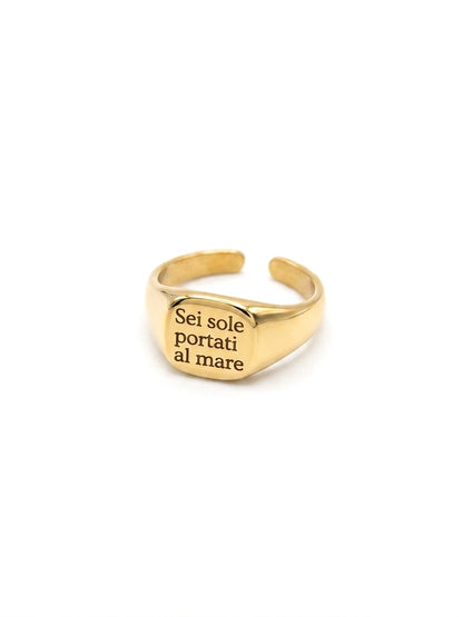 Anello Dedicati Un messaggio personalizzabile