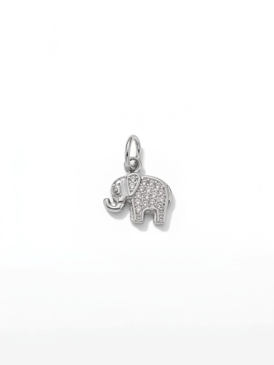 Ciondolo Elephant Zirconato