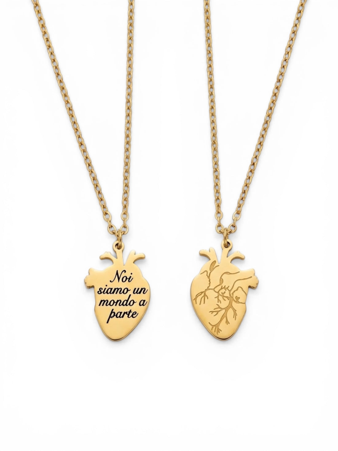 Collana Cuore Anatomico personalizzabile