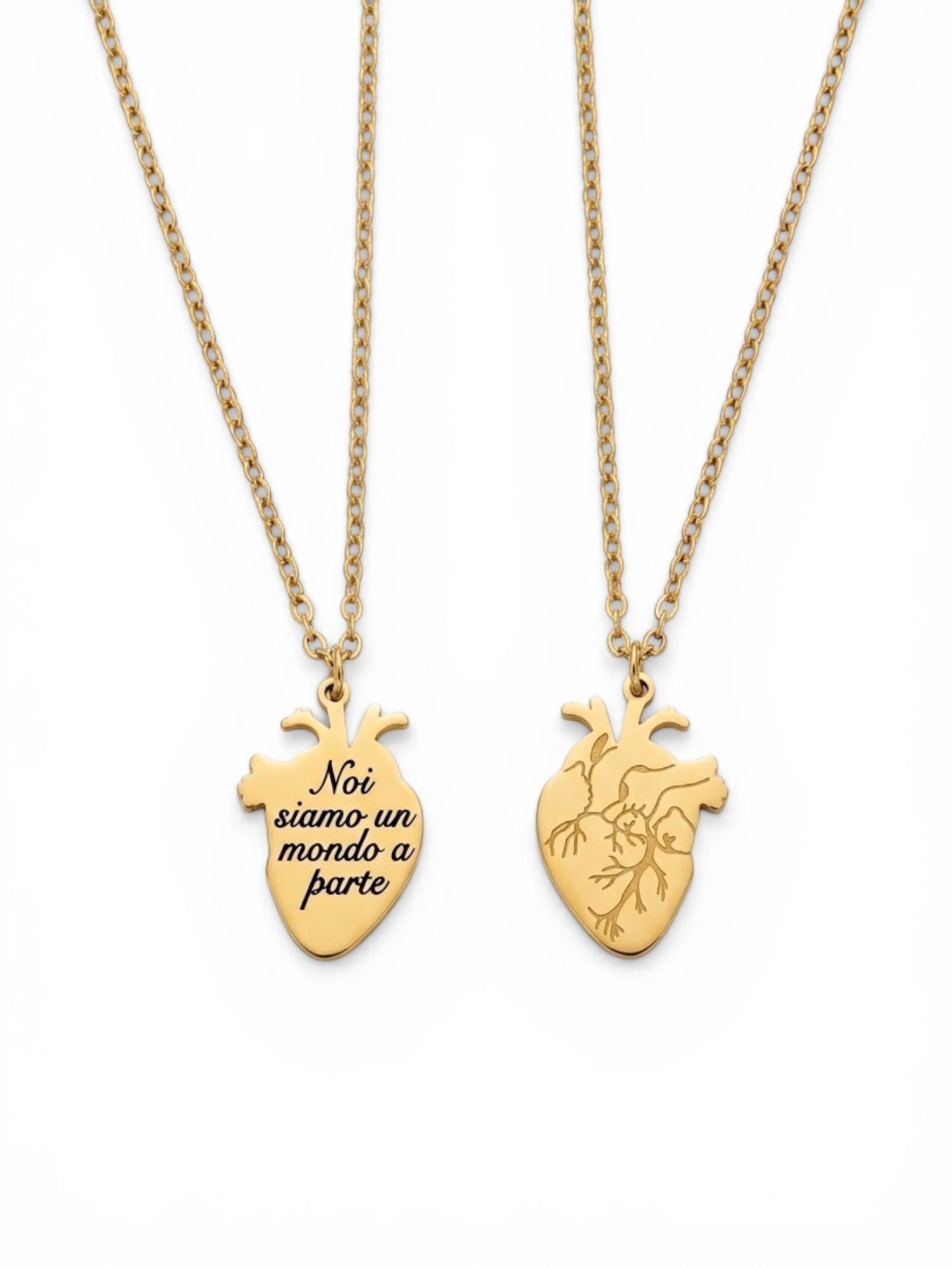 Collana Cuore Anatomico personalizzabile
