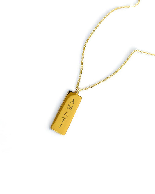 Collana Rectangle Personalizzabile