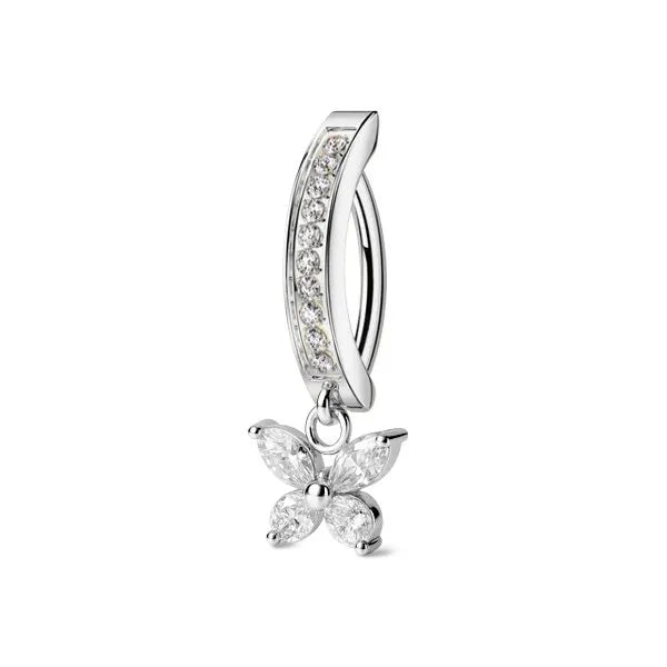 Cerchietto Butterfly pendente Ombelico
