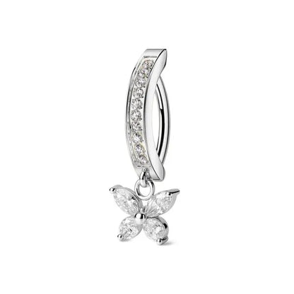 Cerchietto Butterfly pendente Ombelico