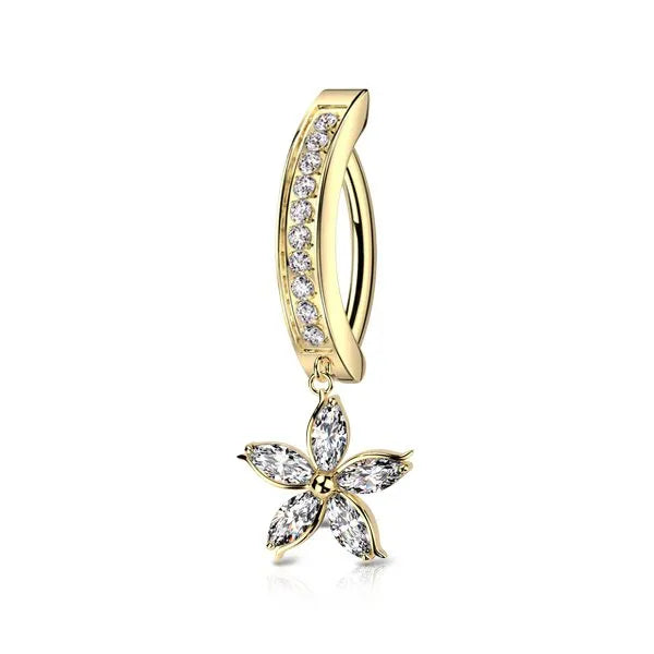 Cerchietto Flowers pendente Ombelico