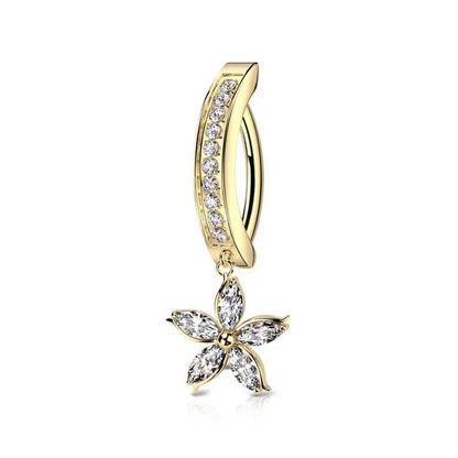 Cerchietto Flowers pendente Ombelico