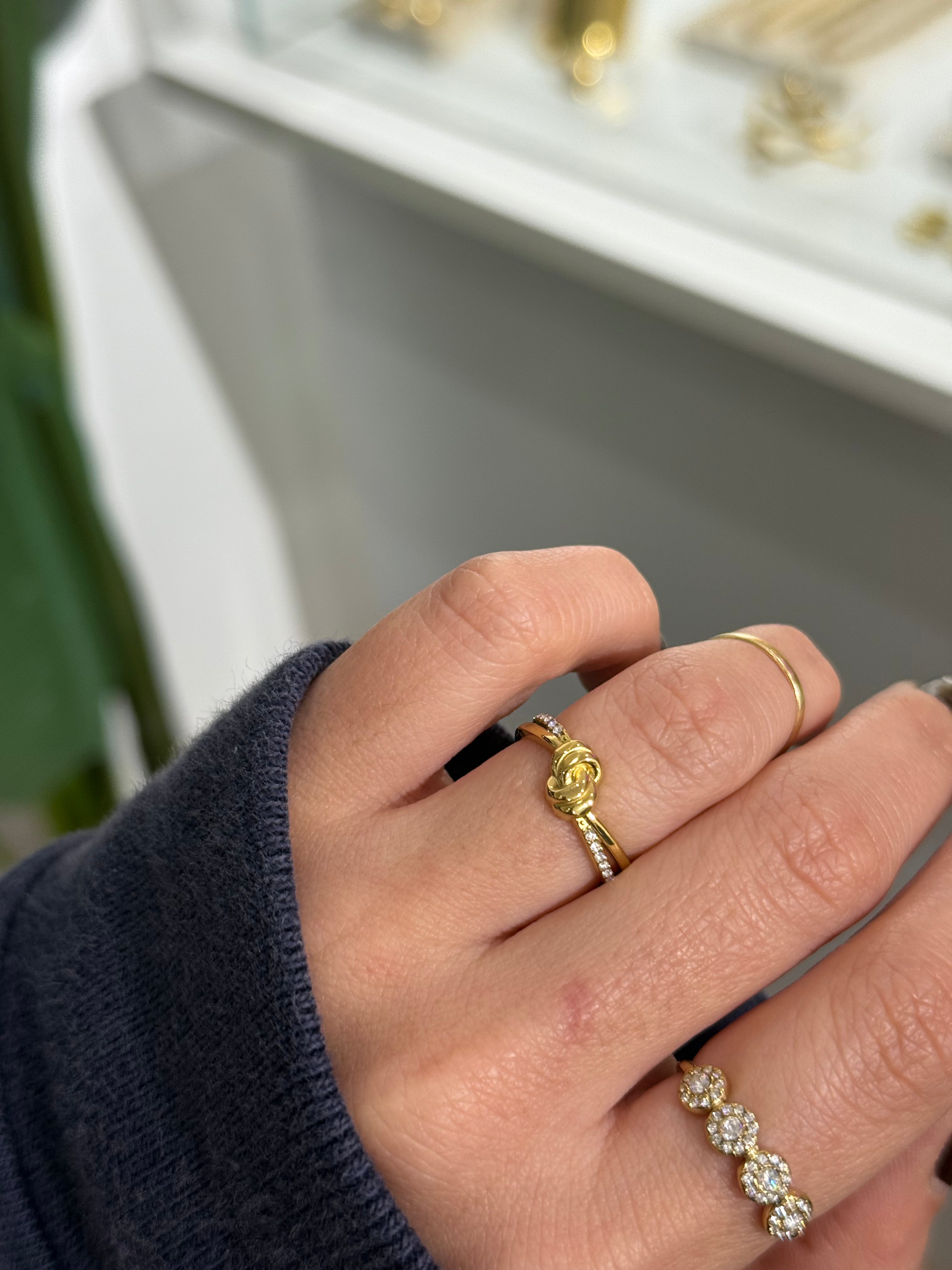 Anello un nodo per la vita - Bilè