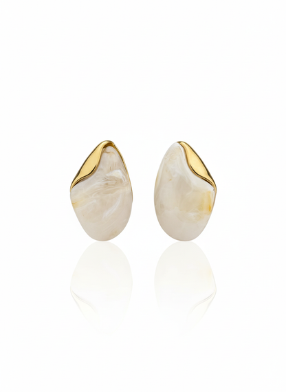 Orecchini Zante White