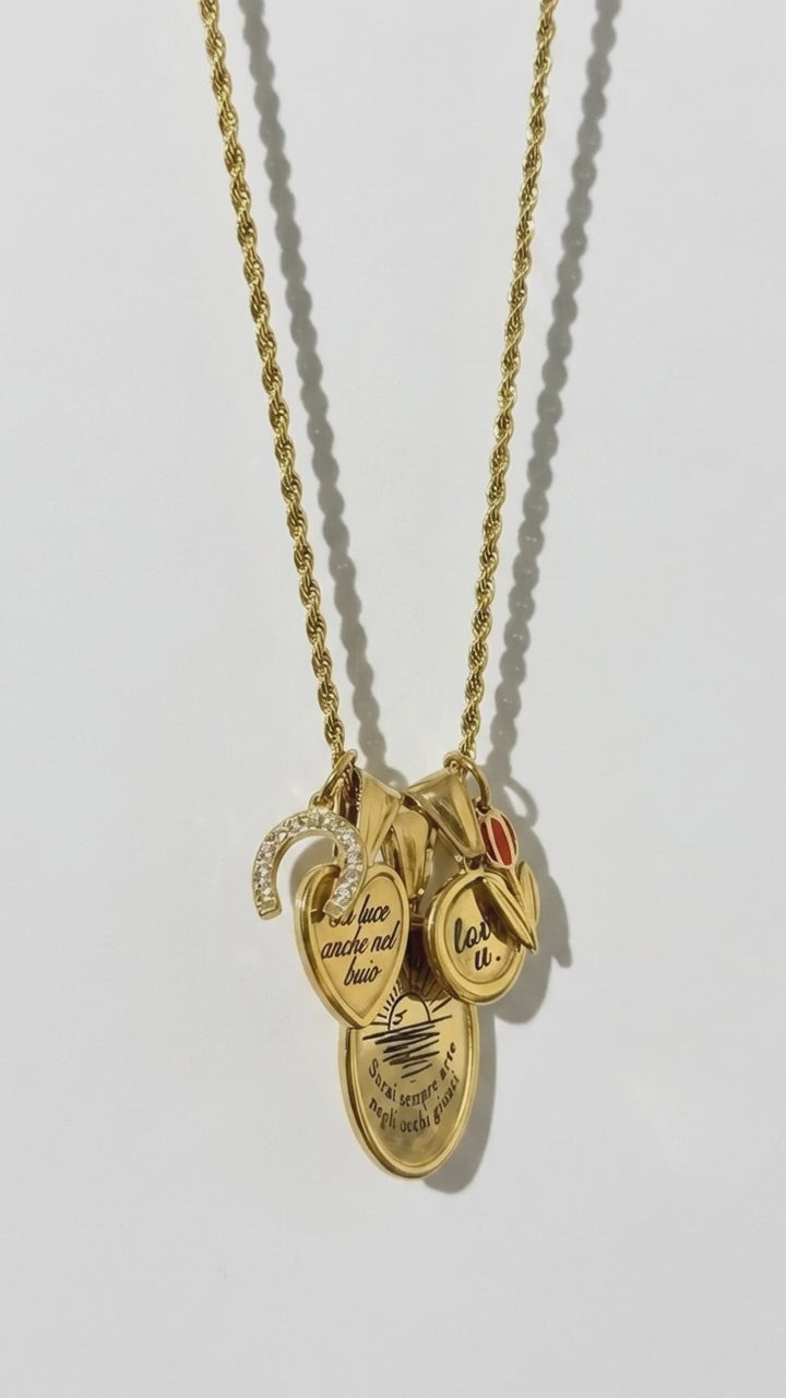 Ciondolo sarai sempre arte negli occhi giusti