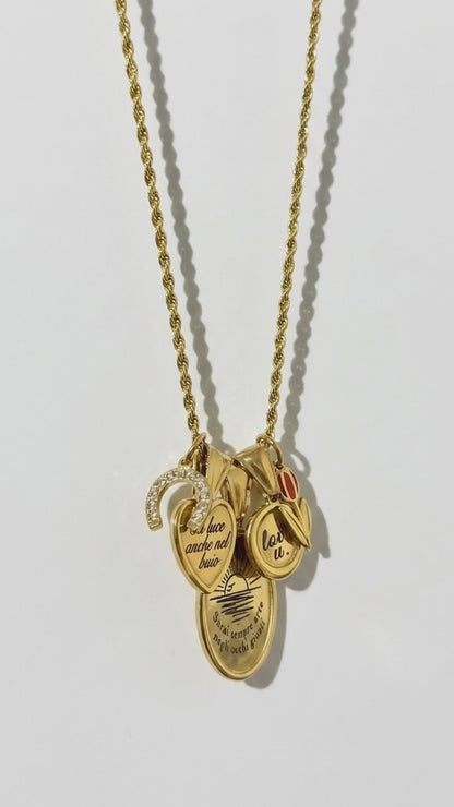 Ciondolo sarai sempre arte negli occhi giusti