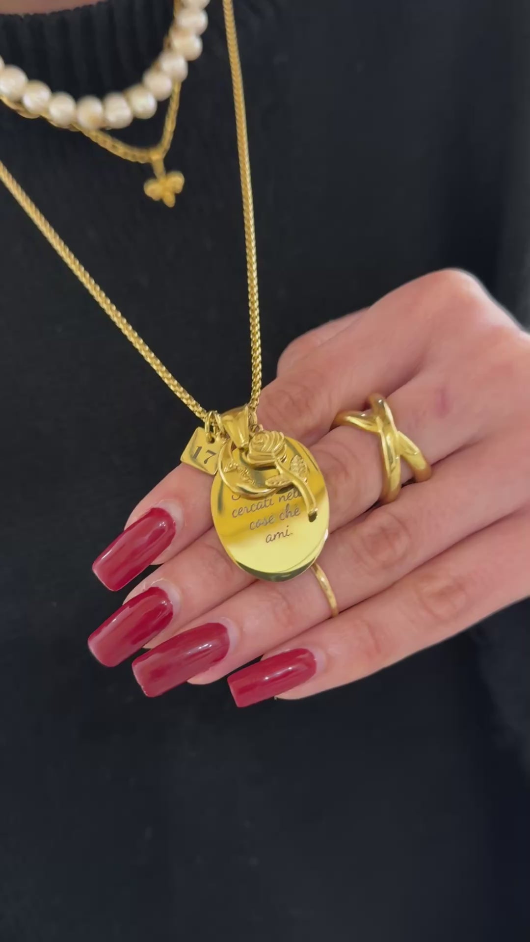 Ciondolo Vintage personalizzabile (leggi la descrizione)