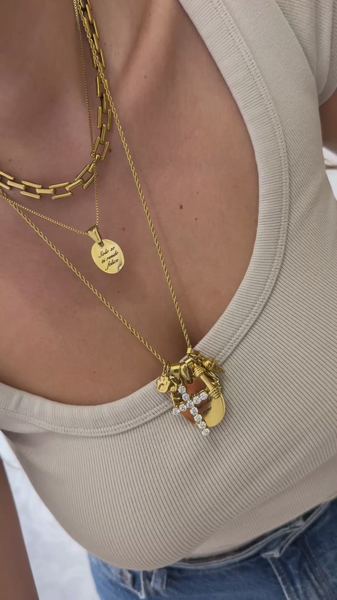 Ciondolo Solo se ti rende felice