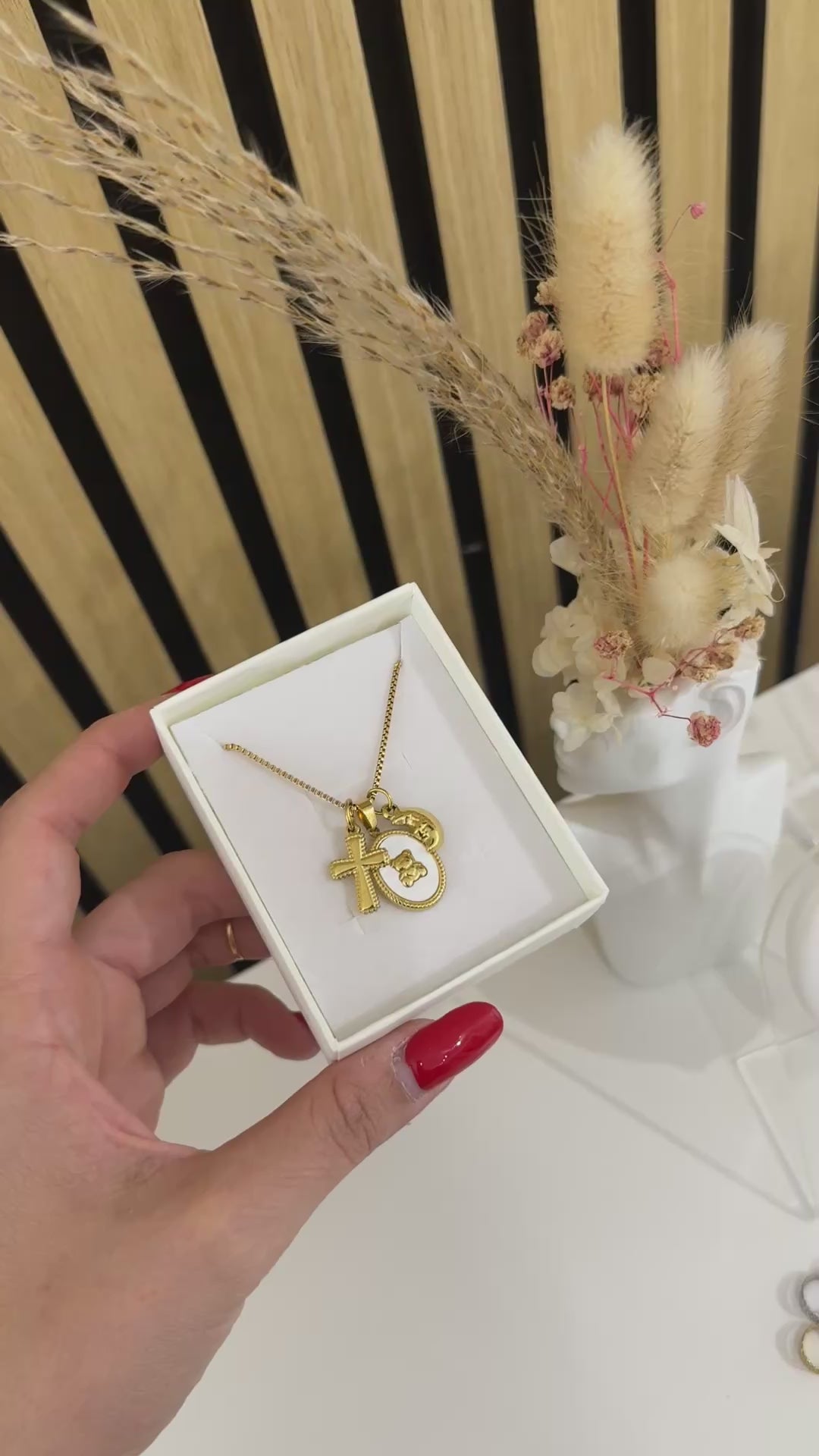 Ciondolo Baby Moon bombata