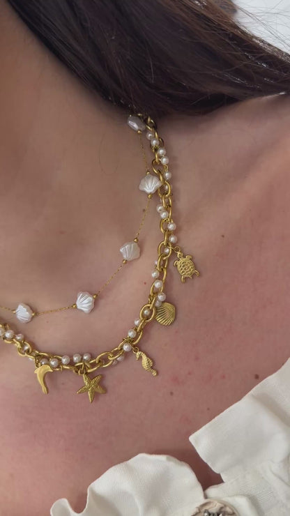 Choker conchiglia