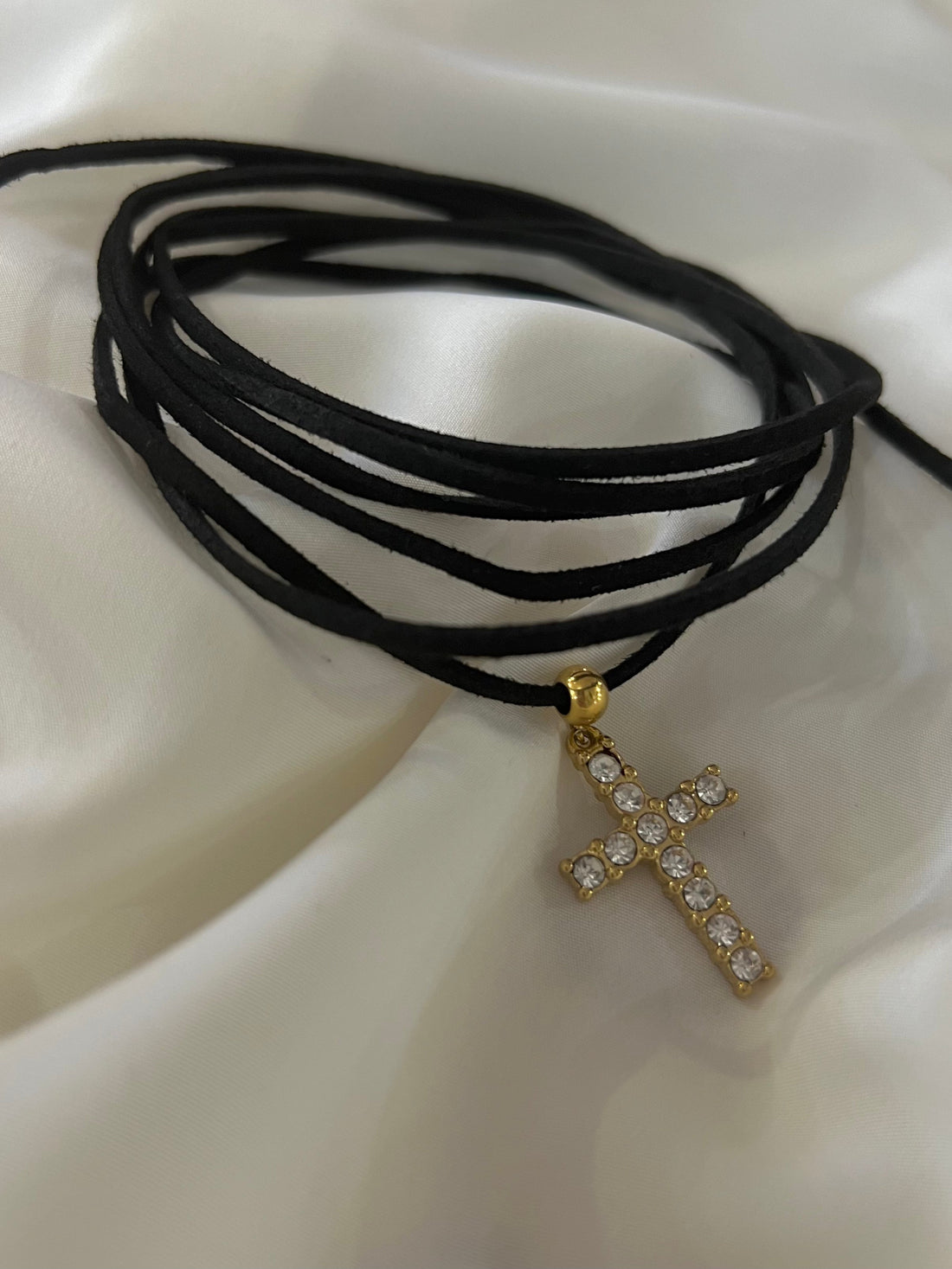 Choker con Croce Zirconata - Bilè