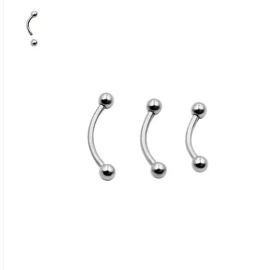 Piercing Sopracciglia con sfere