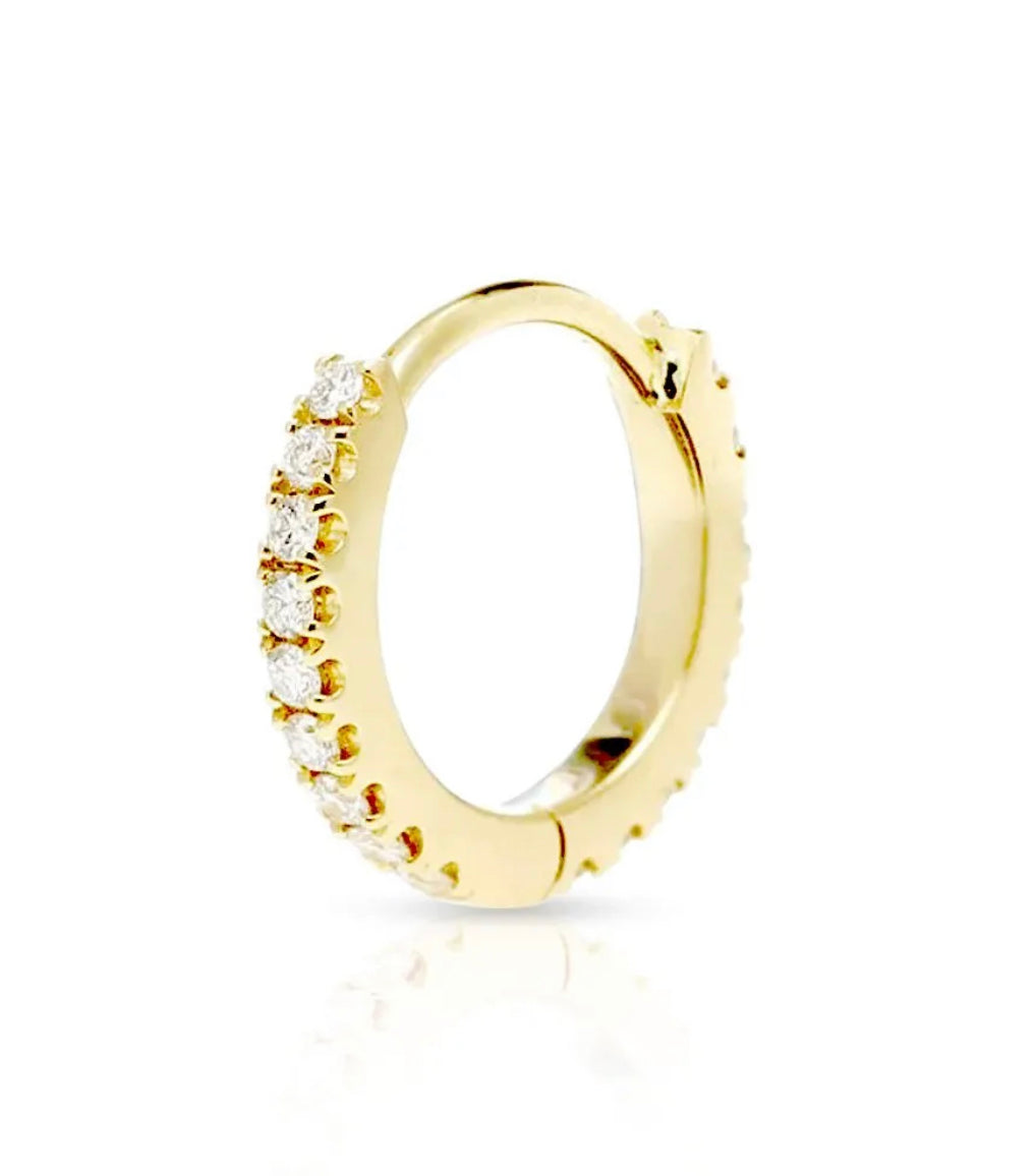 Cerchietto con zirconi in Acciaio Chirurgico senza nickel - Bilè