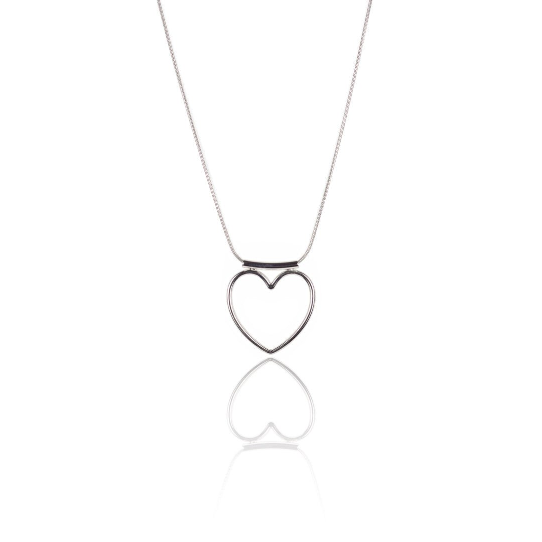 Collana Cuore vuoto - Bilè