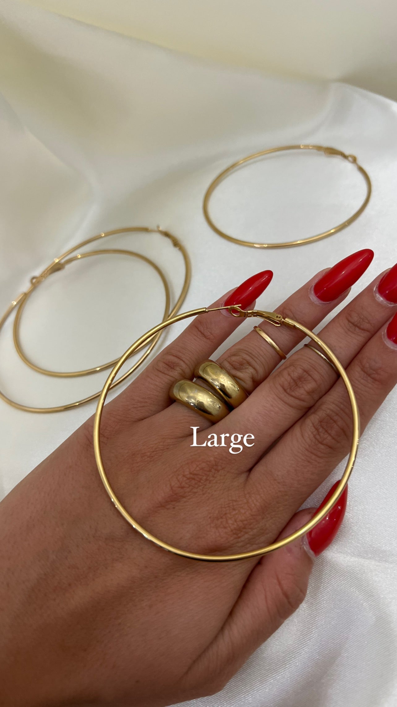 Cerchi Sottili Large - Bilè