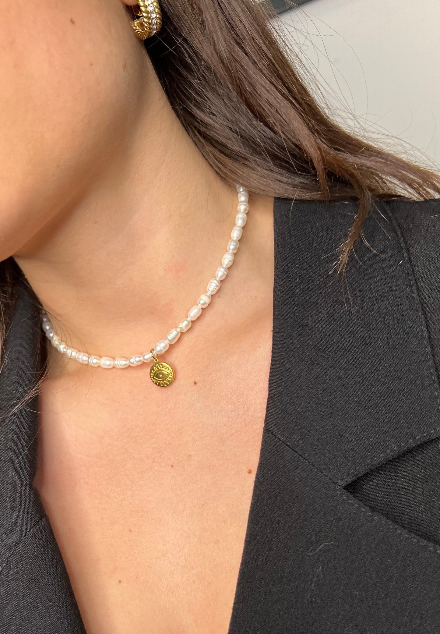 Collana di perle d’acqua dolce personalizzabile